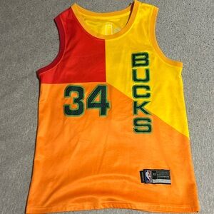 ORANGE ANTETOKOUNMPO JERESY